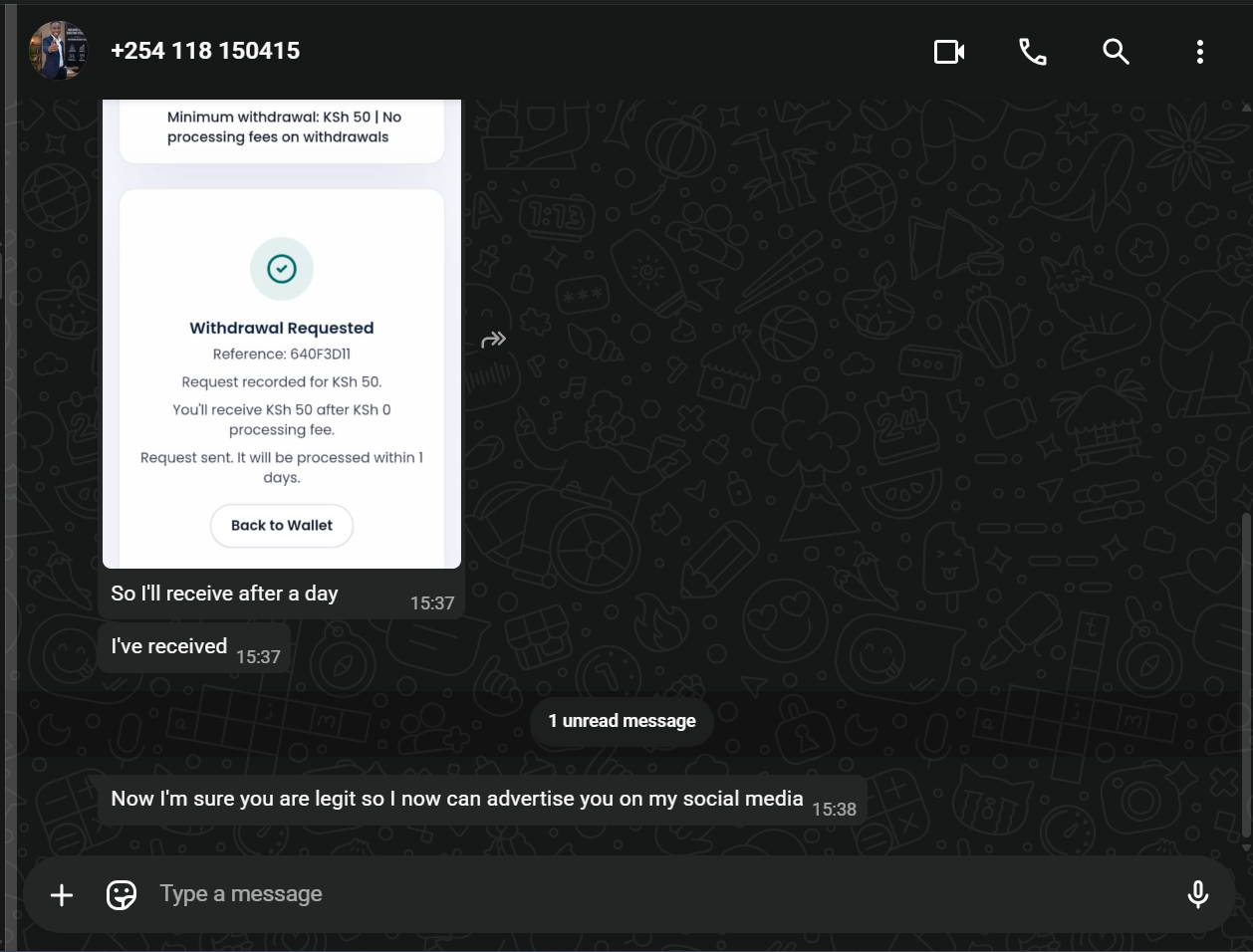 SEO Success Story proof for Kennedy Kanyuira